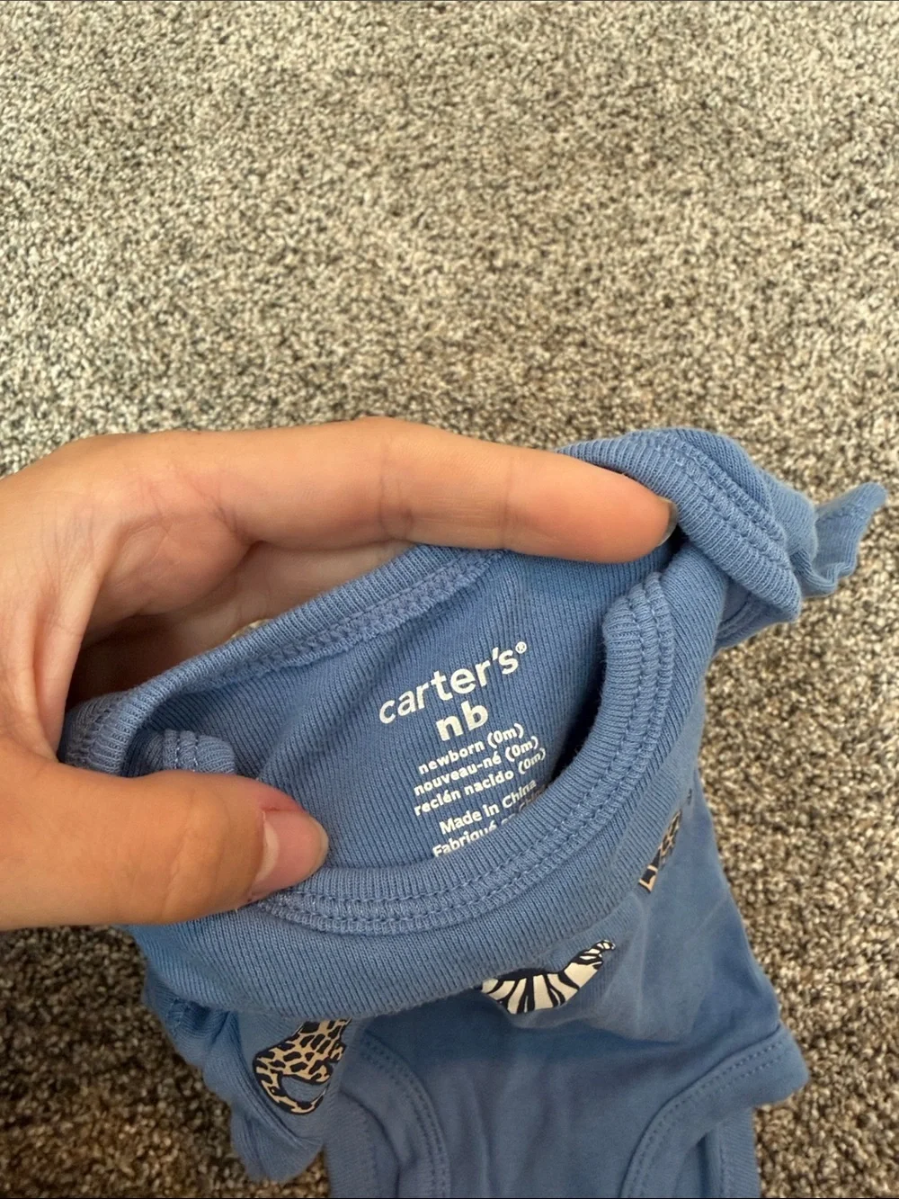 Carters soft blue